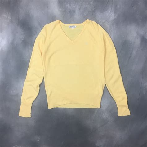 dior yellow sweat shirt|dior sweatshirt vintage.